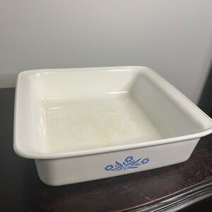 Corningware White Square 2 quart Casserole Dish